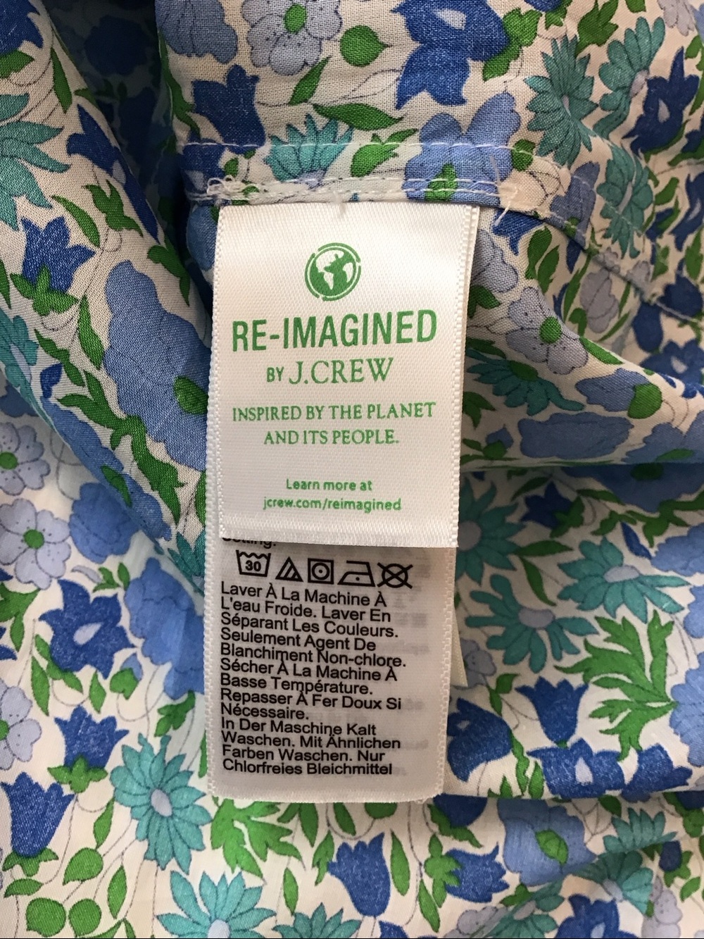 J Crew Liberty Fabric Cotton Shirt - Picture 6 of 12